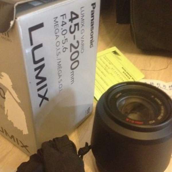 出售Panasonic LUMIX G VARIO 45-200mm F4.0-5.6 行貨有盒