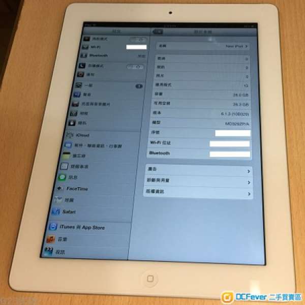 Apple New iPad 3rd Gen Retina Wifi 32gb 白色 3 代