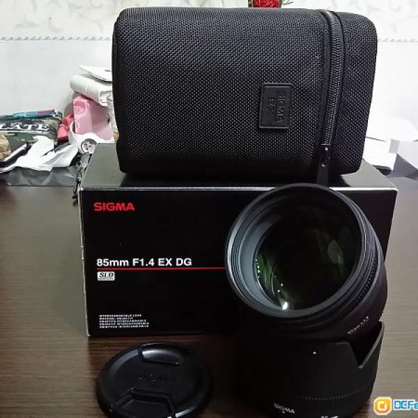 Sigma 85mm F1.4 EX DG HSM For Canon