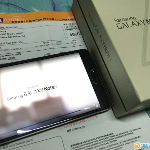 SAMSUNG GALAXY NOTE4 32GB N910U 香港行貨保養有單 NOT IPHONE6