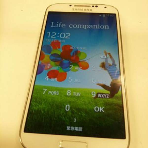 Samsung s4 I9505 LTE 90%new 白色