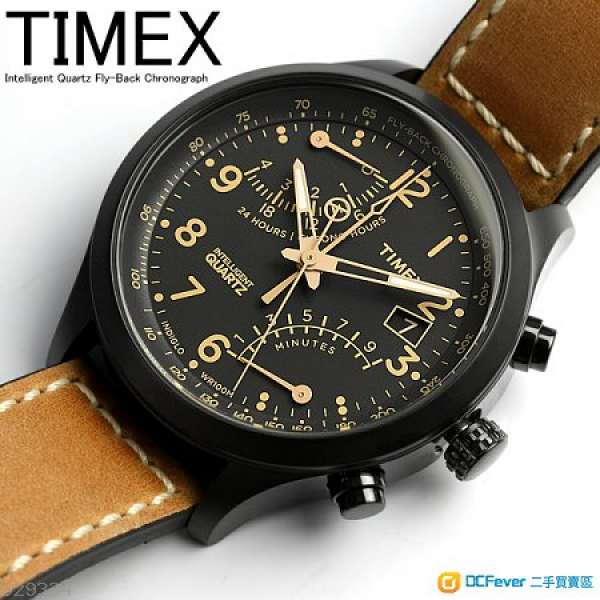100% 全新 Timex T2N700 皮帶手錶 (只有兩隻)