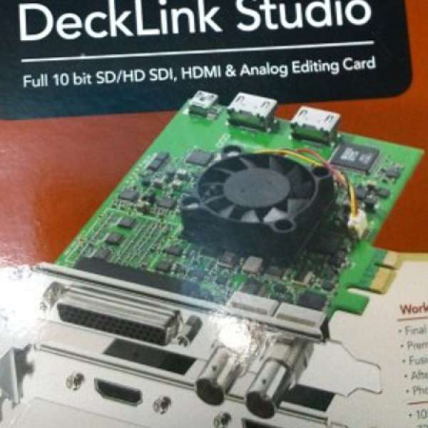 99% NEW Blackmagic DeckLink Studio HD/SD
