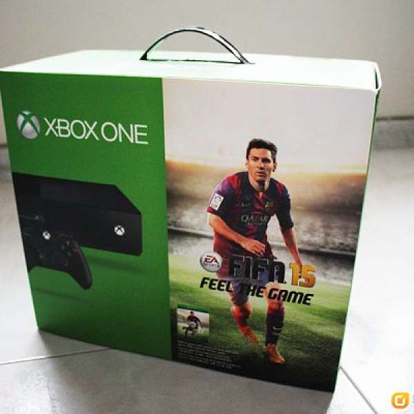 全新未開盒 Xbox One 連 FIFA15 連金會員