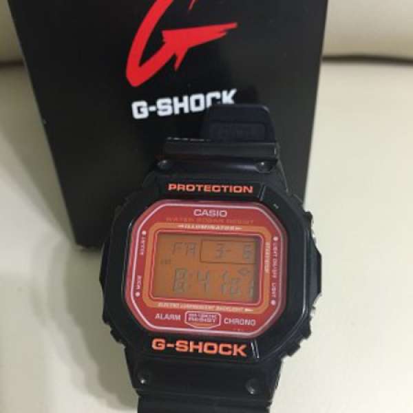 G-SHOCK DW-5600CS 手錶 2手 無壞100% 正貨