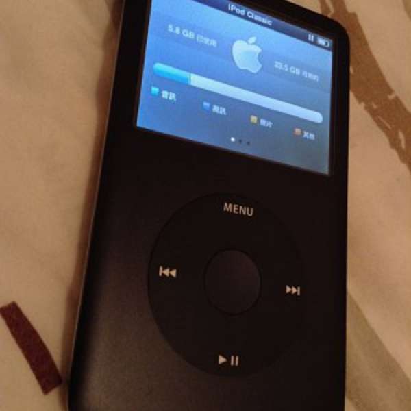 黑色 iPod Classic