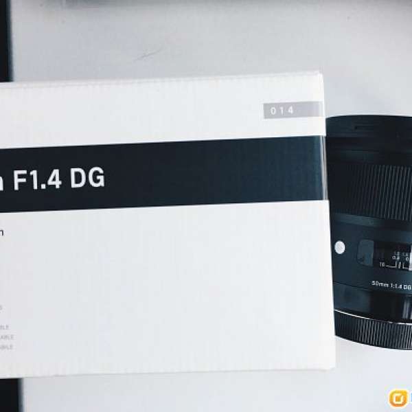 {新淨/有保/行貨} Sigma 50mm F1.4 Art for Canon
