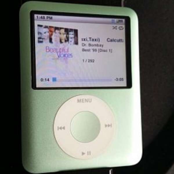 iPod nano（第 3 代）8GB青蘋果綠色