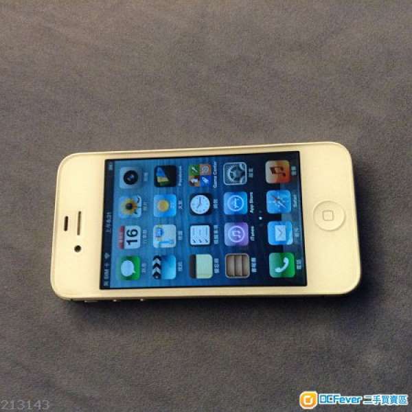 iPhone 4S 白色 16g