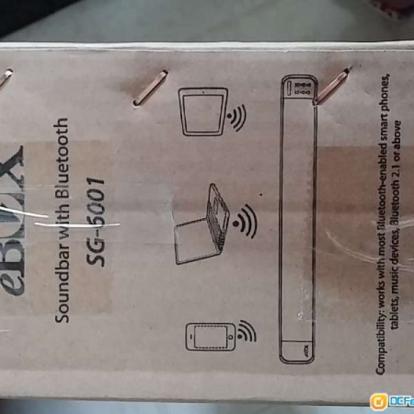 eBOX SG-6001 Soundbar with Bluetooth 藍牙 揚聲器