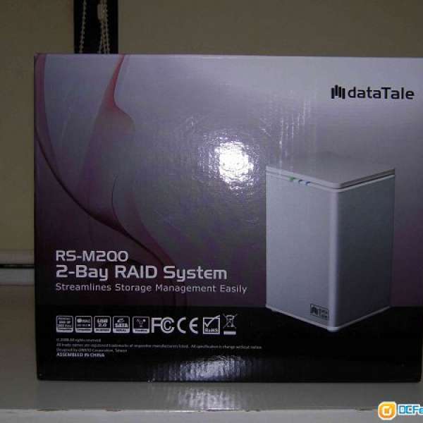 DataTale RS-M2QO 2-Bay Raid System