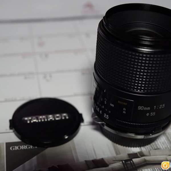 Tamron SP 90mm f2.5 macro lens w/ Adaptall-2 for Nikon mount