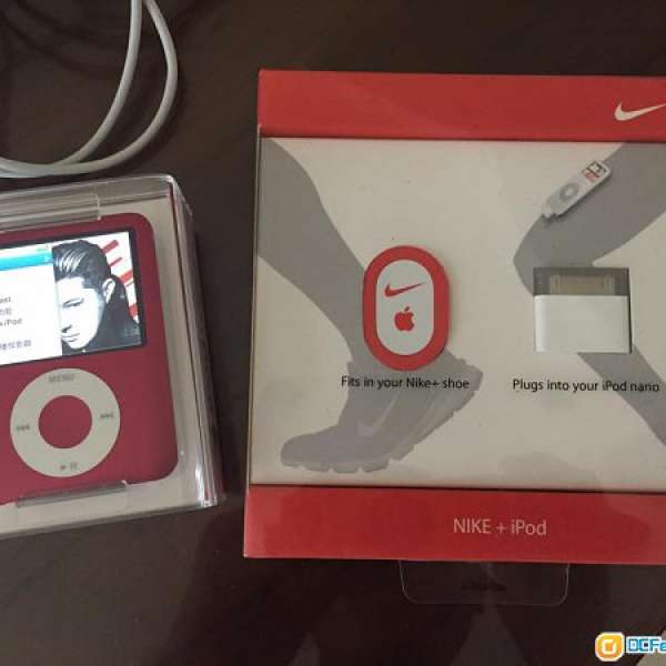  九成新 8GB iPod nano 2nd gen + Nike+ $ 400