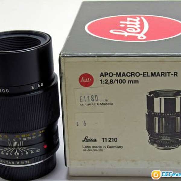 Leica R 100 mm F 2.8  BOX