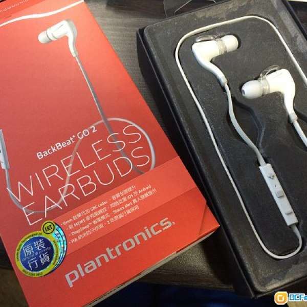 99.9%新plantronics Backbeat go2 白色