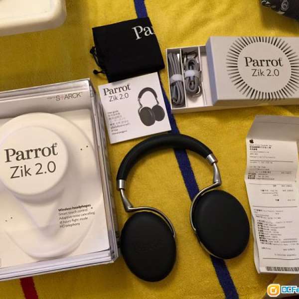 99%新 香港行貨 Parrot Zik 2.0 Wireless Noise Cancelling Headphones NFC 藍牙3