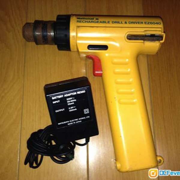 日本製 樂聲牌 充電式 電批鑽 National Rechargeable Drill & Driver EZ6040