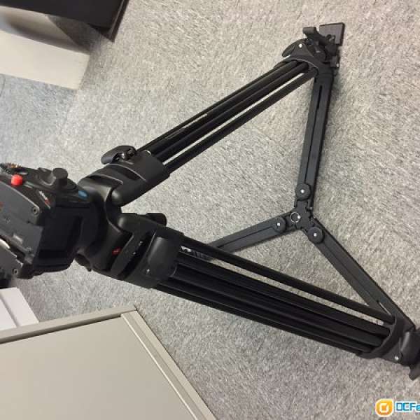 Manfrotto 525MVB Video Tripod & 501HDV video fluid head