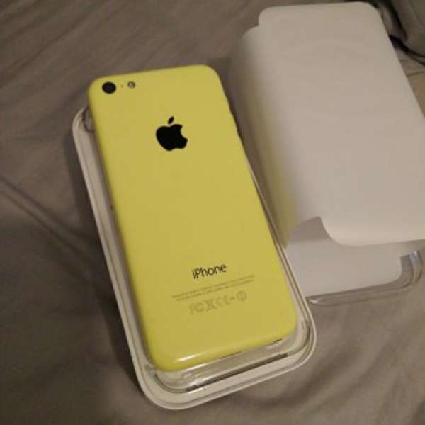 95% IPHONE 5C 黃色