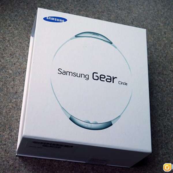 全新 Samsung Gear Circle (銀色)
