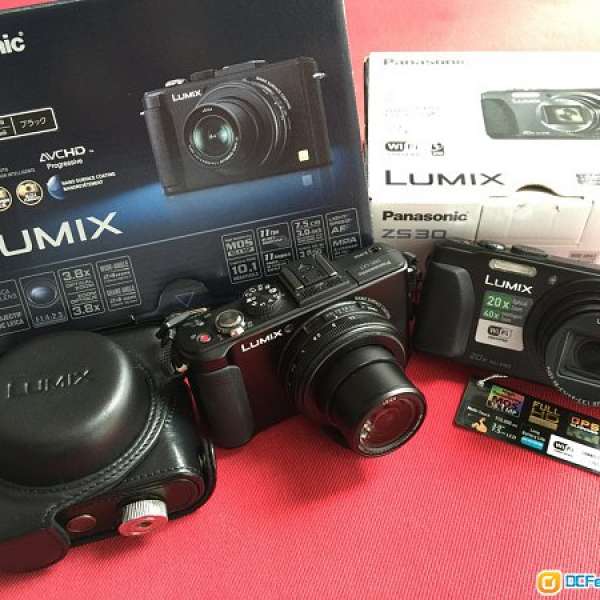 旅行孖寶LUMIX 天涯便攝機 LX7 + ZS30
