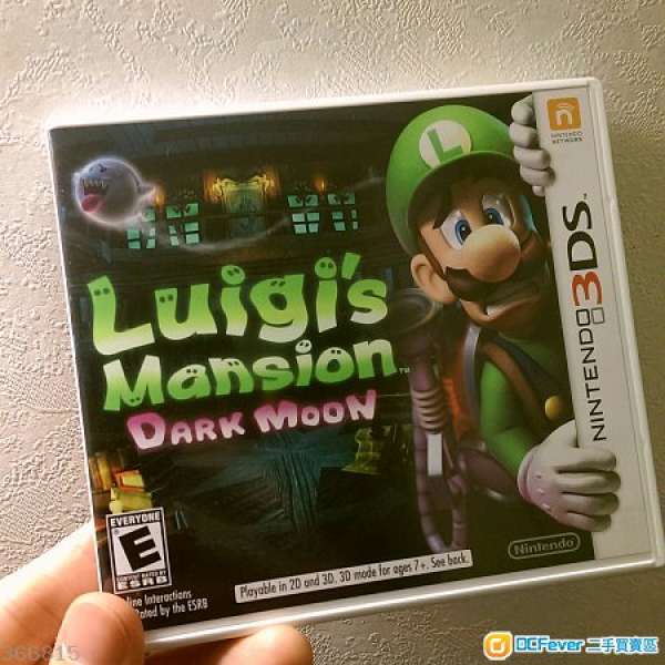 (二手3DS美版GAME) Luigi's Mansion Dark Moon