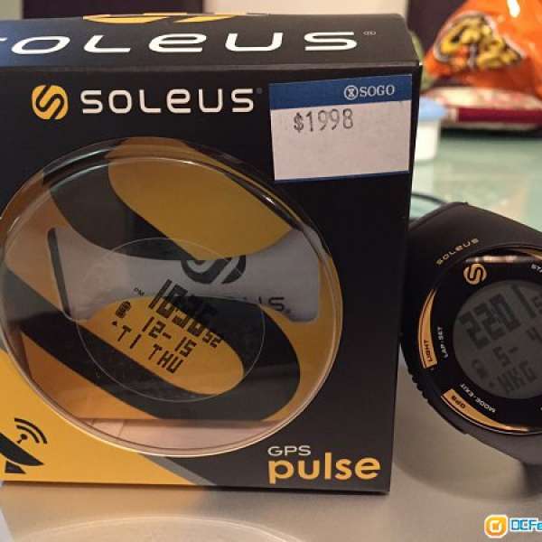 美國品牌soleus 免心率帶GPS跑步錶