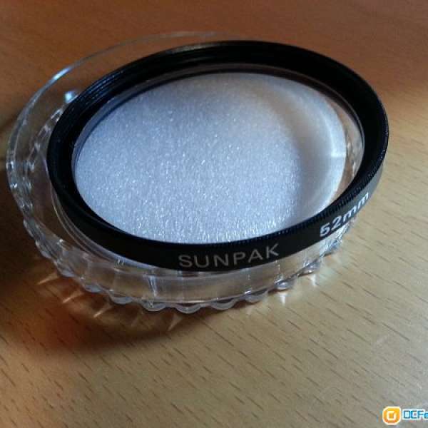 SUNPAK 52mm 1A filter