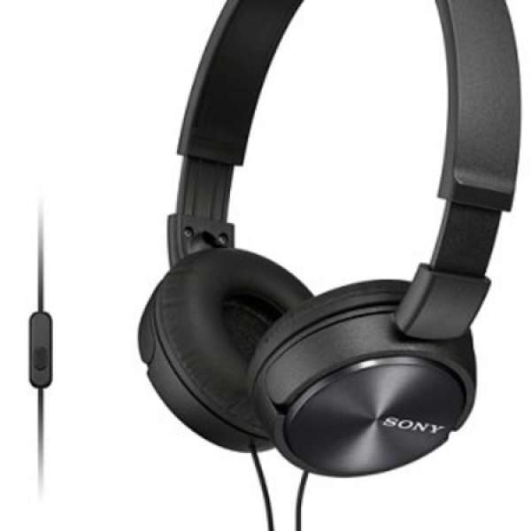 [全新] SONY MDR-ZX310AP 智能手機耳筒 (黑色)