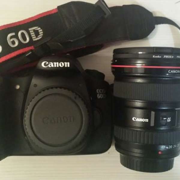 Canon EOS 60D + EF 17-40mm F4L USM lens