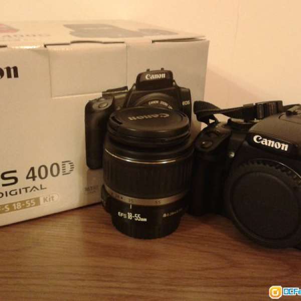 Canon EOS 400D EF-S 18-55 kit set