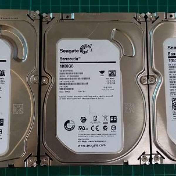 [壞]Seagate 3.5吋 2TB*1 + 1TB*2