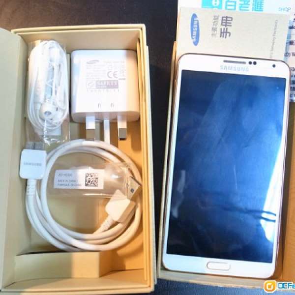 Samsung Galaxy note3 LTE 金邊 白色16G 百老匯貨