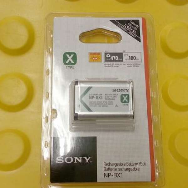 全新未開行貨 NP-BX1 for Sony DSC-RX100 iii, DSC-HX50v etc..