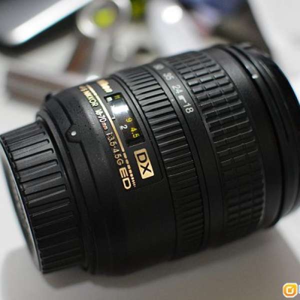 Nikon 18-70mm AFS DX ED f3.5-4.5 G 新淨 無花