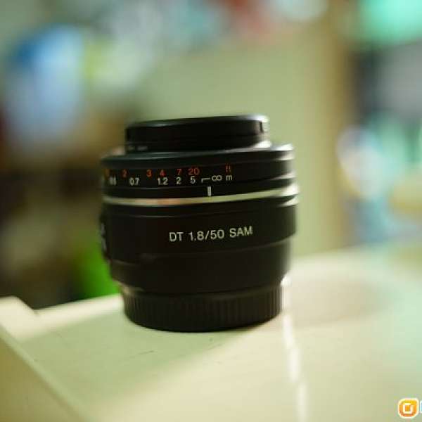 Sony DT 50mm F1.8 Sam Lens