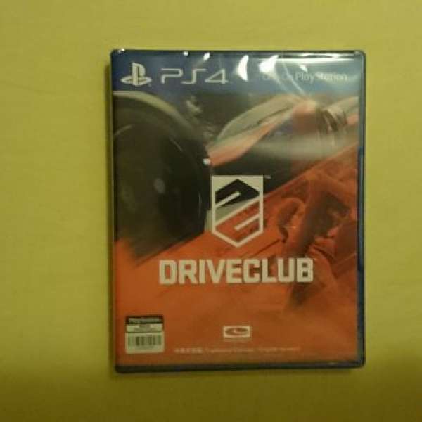 ps4 DriveClub 全新 行貨 中英文合版