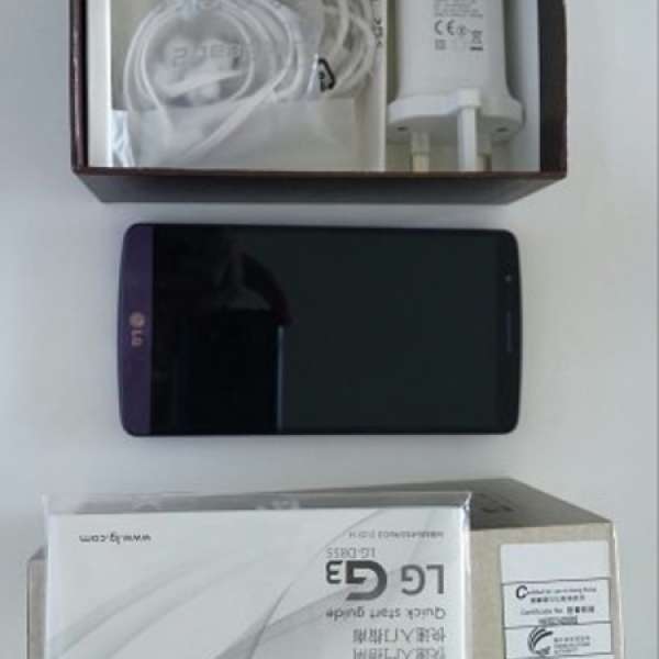 LG G3 D855 32G 紫色 香港行貨有單有保