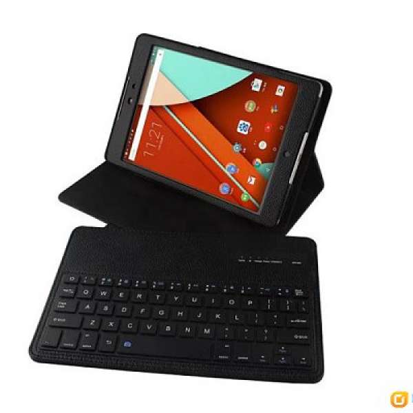 Nexus 9 黑色皮套連藍牙Keyboard