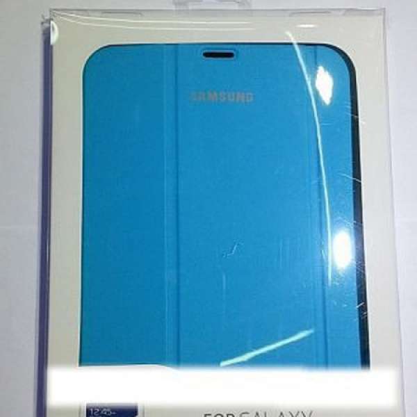 平讓！ 全新! Samsung GALAXY Note 8.0 原廠 book cover ,喚醒功能.（藍）