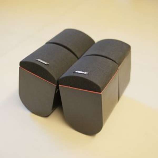 2 Bose Lifestyle/Acoustimass Double Cube Redline Speakers- 2 pairs