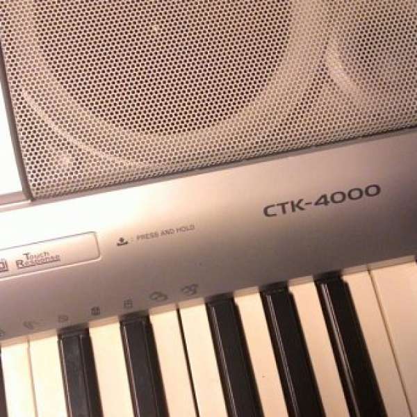 90%NEW , CASIO CTK4000  61key 電子琴(平)