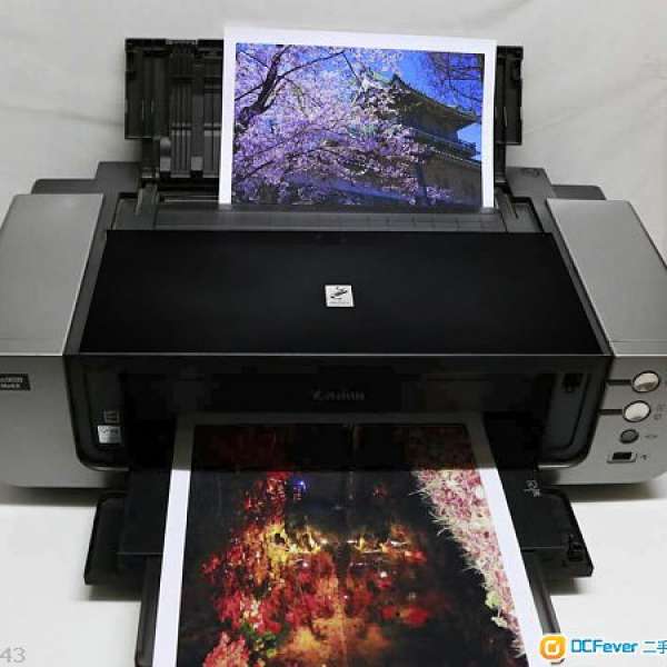 無花靚仔A3 CANON pro9000 Mark II 8色墨盒(入滿一套代墨水)即用Printer