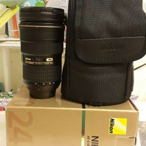 Nikon AF-S 24-70mm f/2.8G ED 95% new  價錢 : HK$8500