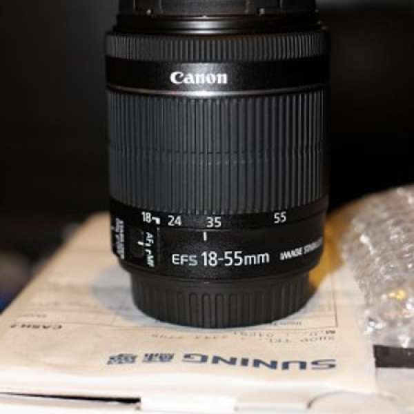 Canon EF-S 18-55mm f/3.5-5.6 IS STM 100% NEW