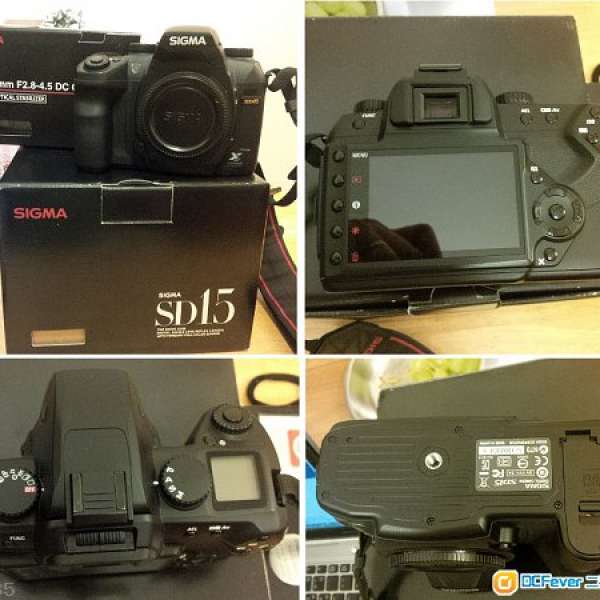 Sigma SD15 + kit lens