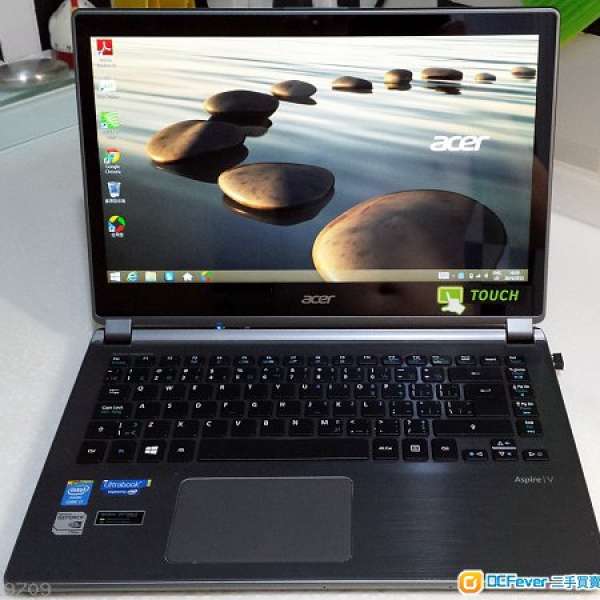 99% 新 Acer Ultra-Thin V7-482PG-9617 i7-4500U 8GB ram Touch Screen