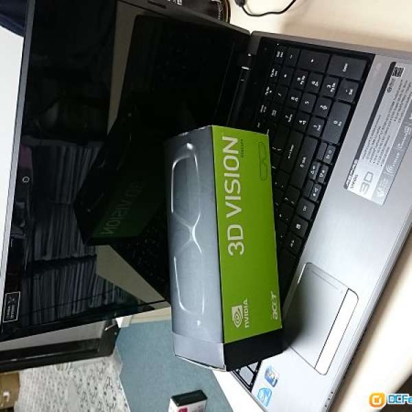 少有i5 cpu 90% new Acer 5745D (3D Version連3D眼鏡)可換17" Notebook