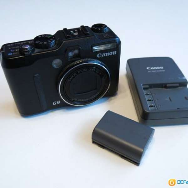 Canon Powershot G9 Digital Camera 鏡頭有一點霉 - 請看內文