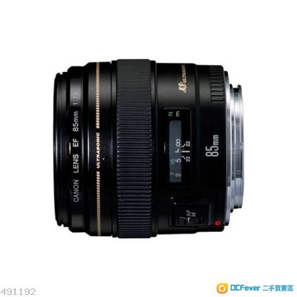 Canon EF 85mm 1.8